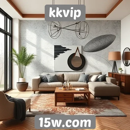 tendências de design no site kkvip